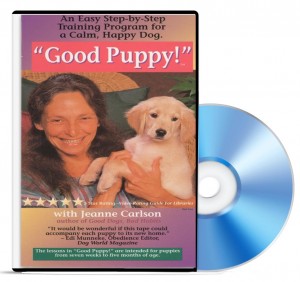"Good Puppy!" by Jeanne Carlson, DVD Training Video